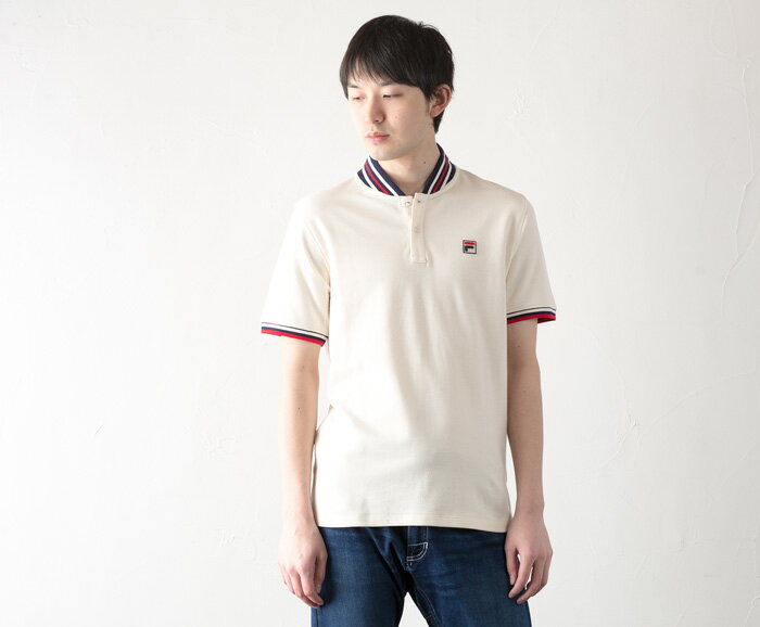 フィラ US企画 スキッパー ヘンリー ポロ FILA SKIPPER HENLEY SHIRT