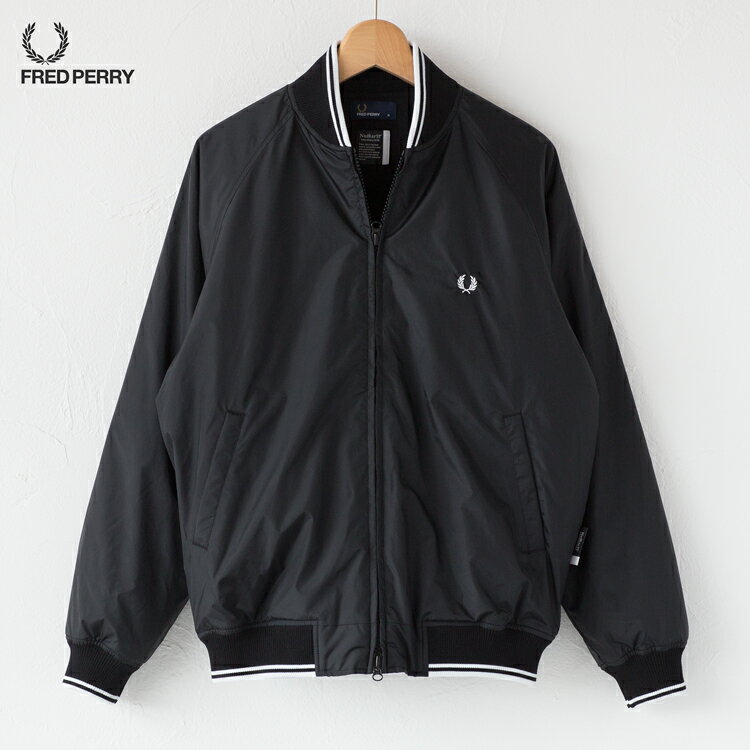 FRED PERRY ボンバージャケット XLサイズ 濃紺