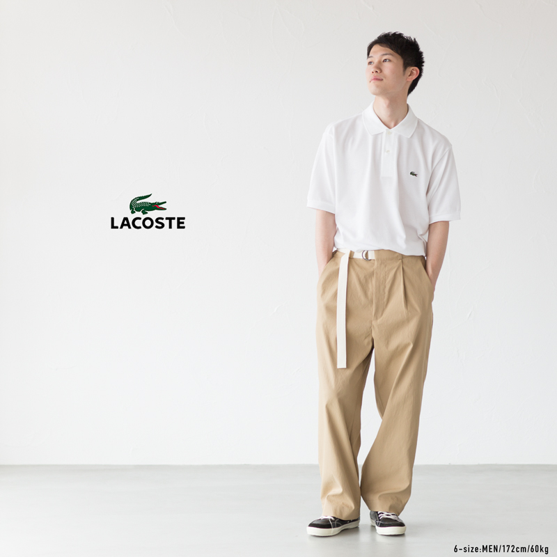 ラコステ L1212A/L1212AL 日本製 ポロシャツ 新色＆定番カラー 
